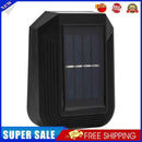 6LED Solar Wall Lamp Outdoor Waterproof Up Down Garden Yard Light (Warm)