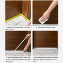 Door Window Bottoom Seal Strip Windproof Self Adhesive Seal Tape (White) Newly