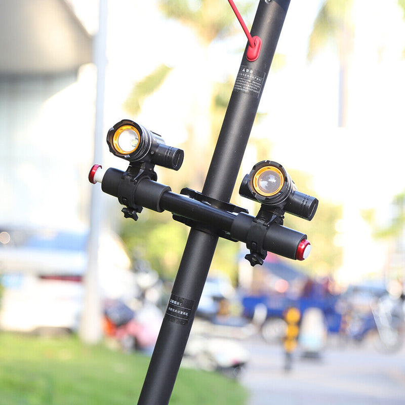 USB Rechargeable Scooter Headlamp Children's Handlebar Zoomable Scooter Front Light