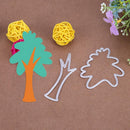 2pcs DIY Tree Cutting Dies Scrapbooking/Photo Album Embossing Metal Stencil