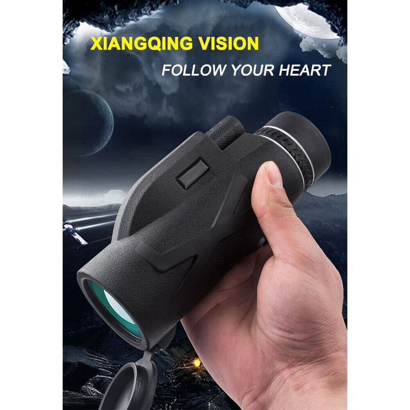 #A 80X100 HD High Magnification Monocular with/without Tripod Phone Clip Outdoor