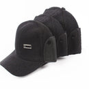 Hat Warm Waterproof Winter Baseball Cap for Men Hiking Cap Cotton Lined
