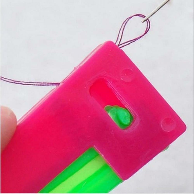 Easy Home Plastic Elderly Use Sewing  Needle Thread Guide Automatic Threader