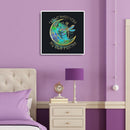 Moon Dragonfly Still Life Full Embroidery Kit 11CT Canvas Stamped Cross Stitch