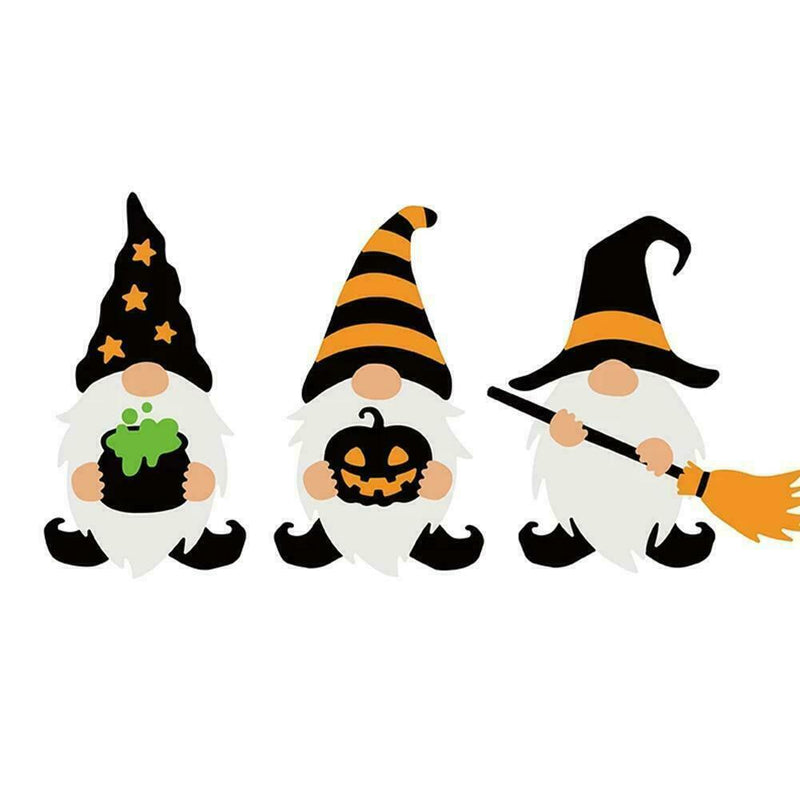 Halloween Gnome Witch Metal Cutting Dies Stencil DIY Scrapbook Paper Mold S1X0