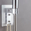 Adjustable Shower Head Holder Punch Free Wall Mounted Bathroom Bracket (A) Newly