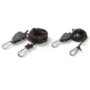 Tent Pulley Rope Buckle Fastener Windproof Adjustable Camping Buckles (L)