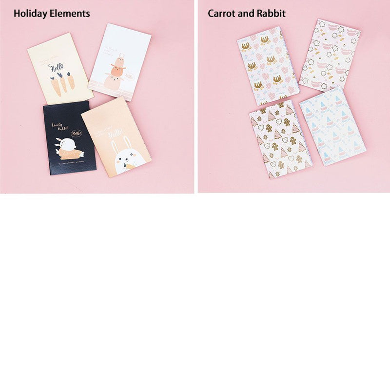Easy Carry Portable Diary Small Book Cartoon Notebook Cute Mini Pocket Notepad