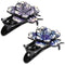 Dovetail Crystal Flexible Styling Tools Barrette Rhinestone Hairpin Hair Clips
