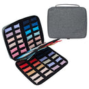 Wrist Watch Strap Storage Bag 48 Slots Watchband Organizer Pouch (Grey) Newly