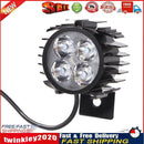 4 LED Electric Folding Bike Front Light Aluminum 12W Ebike Horn Headlight Newly