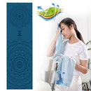 Yoga Sports Printed Towels Non Brief Quick Drying Towel Double Layer Portable