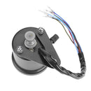 Universal LED Backlight Motorcycle Odometer KM/H Speedometer Gauge(Black) Newly