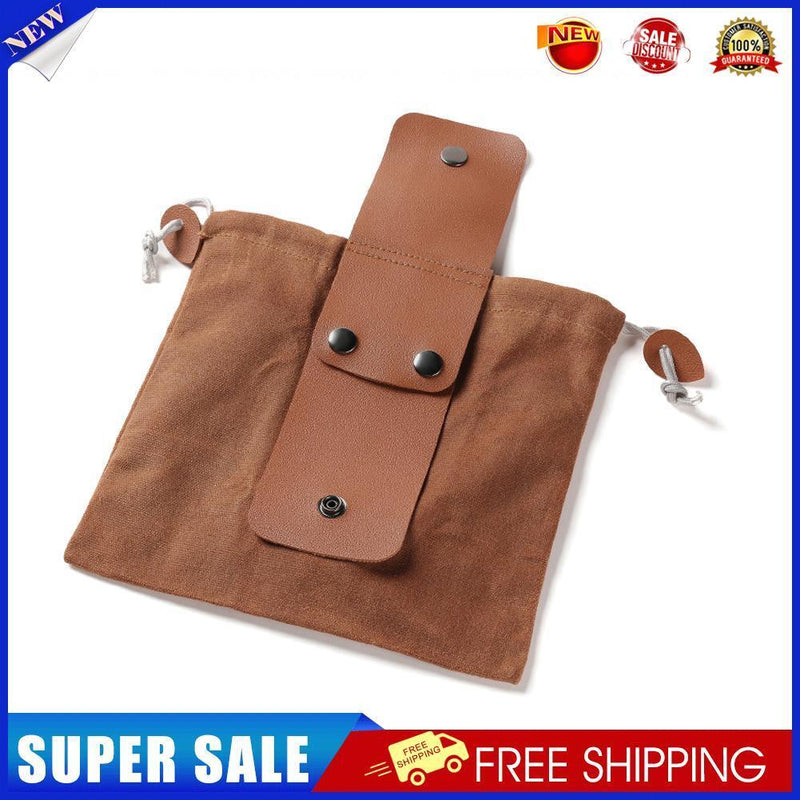 Outdoor Folding Fruit Vegetable Harvest Foraging Bag Picking Pouch (Coffee)
