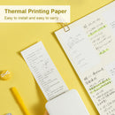 5 Roll Thermal Printer Paper Print Label for Photo Printer Replacement Accessory