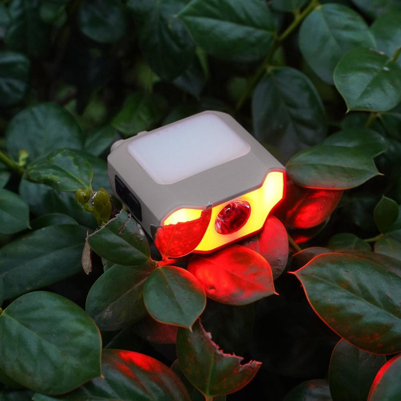 Hat Clip Light Headlight COB LED Camping Fishing Headlamp (Grey) Sensor