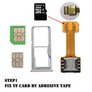 Android Phone Hybrid Sim Slot Nano Cato Micro SD Extender Dual SIM Card Adapter