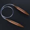 Charred Wood Knitted Crochet Needle Thick Sweater Carpet Ring Needle Tool