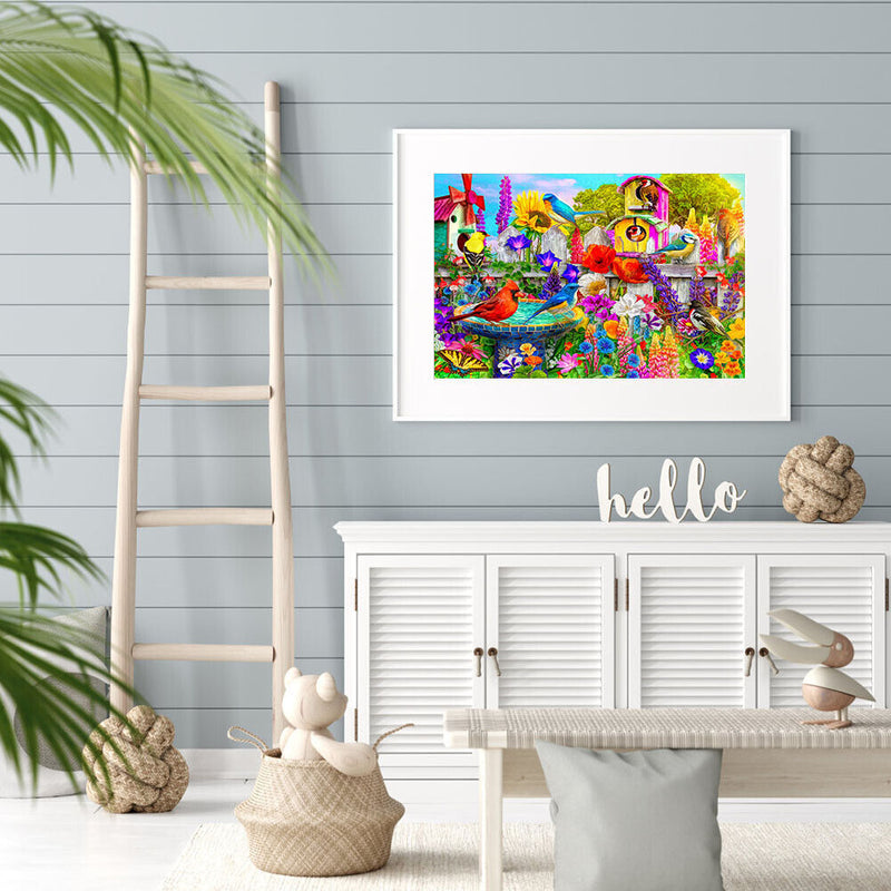 5D Cabin Animal Mosaic Diamond Painting Drawing Full Round Drill DIY Handcraf