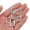 Duty Replacement Durable Metal Basketball Net Link Rims with S Hooks Chain Nets
