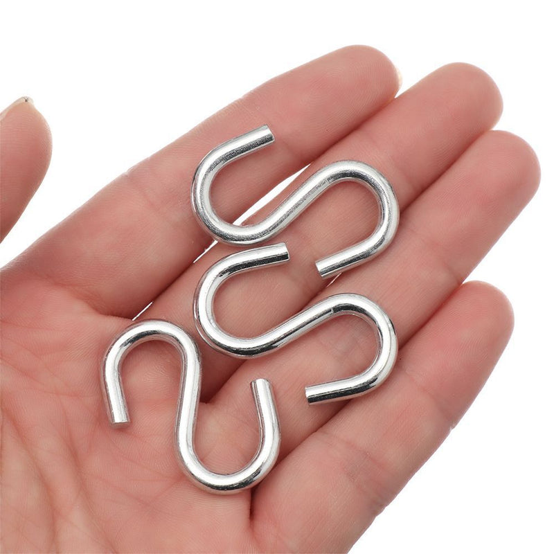 Duty Replacement Durable Metal Basketball Net Link Rims with S Hooks Chain Nets