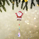 Crystal Diamond Angel Tears Catching Light Hanging Wind Chimes Decor (G)