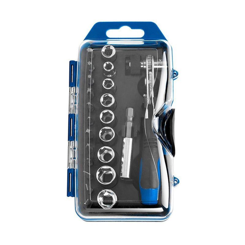Wrench Ratchet Bits Socket Extension Rod Screwdriver Set Connecting Rod Set
