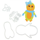Snowvirtuos Girls Penguin Cutting Stamp Stencil DIY Scrapbooking Paper