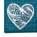 AVZYARDY Heart Pattern, Carbon Steel, Crafting, Card Punching Stencil,