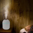 Ultrasonic Air Humidifier Aroma Sprayer USB Essential Oil Diffuser (White)