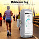 Sports Phone Arm Bag Men Women Touch Screen Arm Band Bags (Gray 5.1-6.5in) Newly