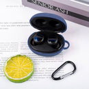 Silicone Wireless Earphone Cover for Realme Buds Air2 Neo (Midnight Blue) Newly