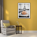 5D Diamond Painting Kit Eiffel Tower Bouquet Full Round Drill DIY Wall Art