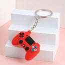 Silicone Soft Couple Key Chain KeyRing Car Key Holder Gamepad Keychain