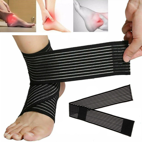 Wrapping Feet Body Brace Foot Support Ankle  Strap Strain Fabric Sports Bandage