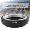 Camera Lens Adaper L39-FX for LEICA M39 Screw Lens for Fujifilm X-Pro