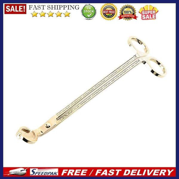 Stainless Steel Candle Wick Trimmer Oil Lamp Trim Scissor Cutter Snuffer Tool