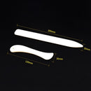 2pcs DIY Handmade Leather Craft Edge Trimming Tools for Working Cutting