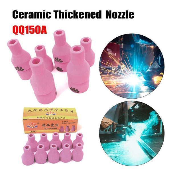 Welder Assembly Tool Parts Argon Arc TIG Porcelain Mouth Ceramic Nozzle QQ150A