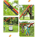 Camping Hanging Rope Adjustable Canopy Outdoors Storage Clothes Line Color Newly