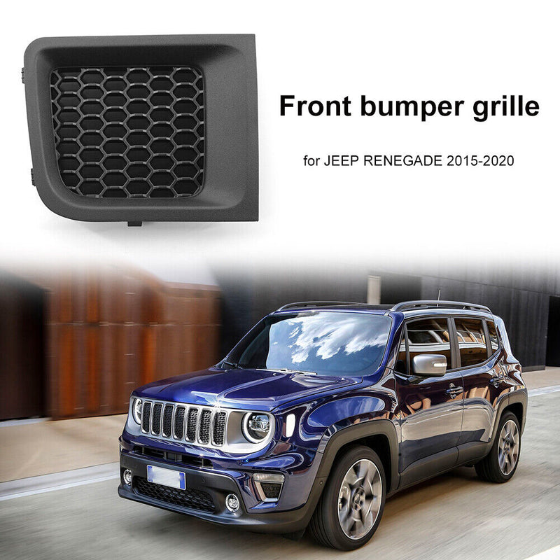 Front Bumper Grille Bezel Replacement for JEEP RENEGADE 2015-2020 Right