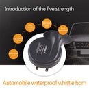 1 Pair Car Horns Loud 12V 105dB Motorcycle Snail Sound Horn Waterproof Trumpet