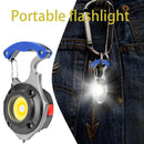 Multi-function LED Flashlight Outdoor Keychain Light Strong Magnet Screwdriver.