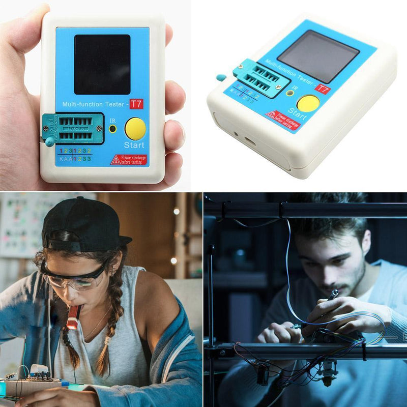 LCR-T7ESR Multimeter High Speed Transistor Tester Graphic Display Meter Newly