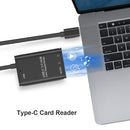 2"" 1 Memory Card Reader USB Type 3.1 C to USB 3.0 OTG Adapter for PC Cellphone