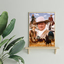 5D DIY Full Drill Diamond Painting Cowboy Man Embroidery Set Home Decor Craft