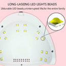 54W Nail Lamp UV LED Nail Lamp 36 Lights Gel Polish Dryer Tool Curing Nail L7C9