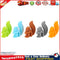 5pcs Silicone Squirrel Tea Bag Hanging Tea Infuser Cup Clip (Mixed Color) Newly