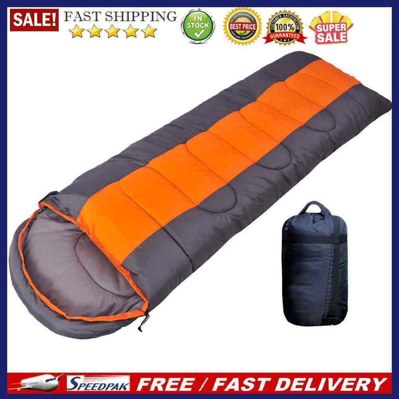 Windproof Sleeping Bag for Adults Outdoor Camping Warm Sleeping Pouch Blanket