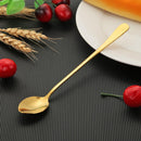 Stainless Steel Long Handle Coffee Tea Spoons Stirring Ice Spoon Home Table